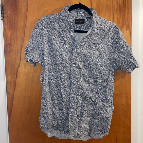 Black and brown button down - Picture 1 of 3